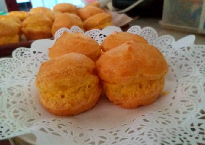 Resep buat Kue soes  enak