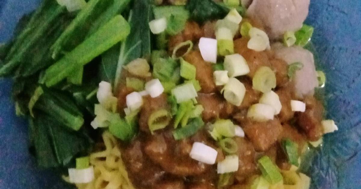 Resep Mie Ayam Bakso Oleh Rina Triyani Cookpad