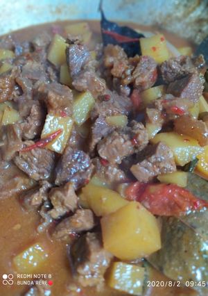 Foto resep Balado danging sapi