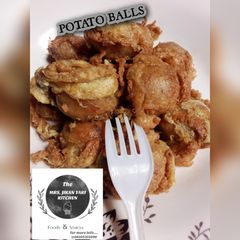 Potato balls A picture of Potato balls.