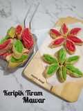 Keripik tiram mawar