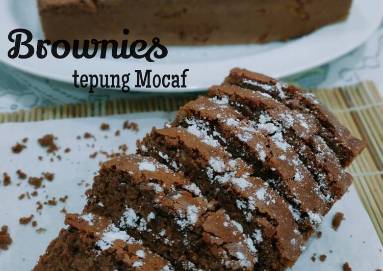 Resep BROWNIES tepung Mocaf yang Lezat Sekali
