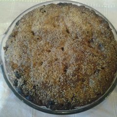 A picture of Mums bread pudding.