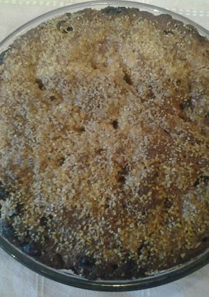 A picture of Mums bread pudding.
