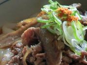 A picture of meat soba