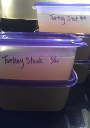 A picture of Turkey Stock.