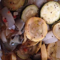 A picture of Italian Vegetables.