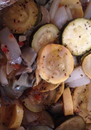 A picture of Italian Vegetables.
