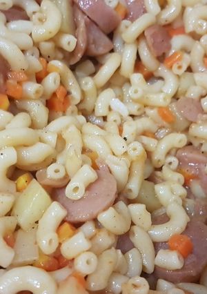 Foto resep Macaroni tumis sosis