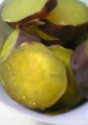 A picture of Easy Steamed Sweet Potato.