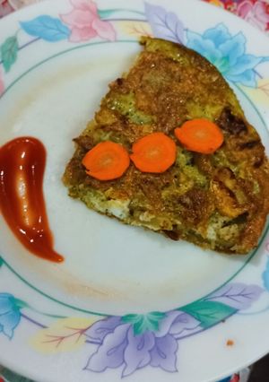 A picture of Tortilla de Patatas (Classic Spanish Omelette) (Tiffin idea).