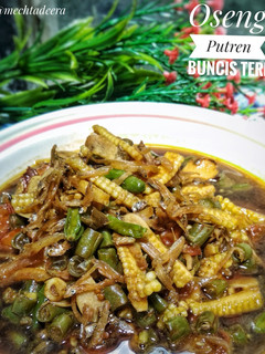 Foto resep Oseng Putren Buncis Teri