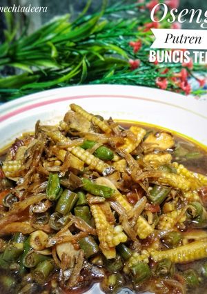 Foto resep Oseng Putren Buncis Teri