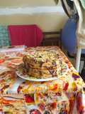 Tarta milhojas de hojaldre