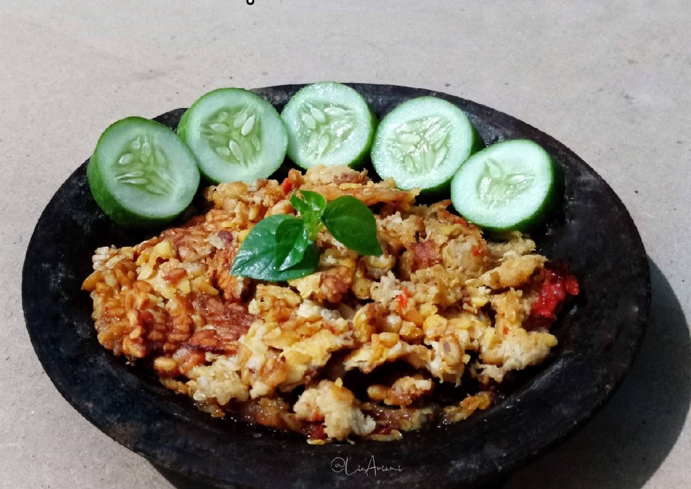 Sambal Tempe Sederhana