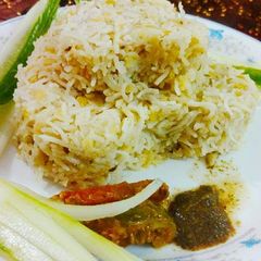 A picture of Moong daal khichri.