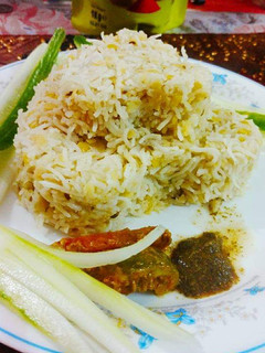 A picture of Moong daal khichri.