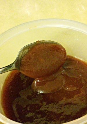 A picture of Sweet N Smoky BBQ Sauce.