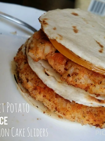 Easy Way Make Sweet Potato &amp; Rice Salmon Cake Sliders which So Delicious
