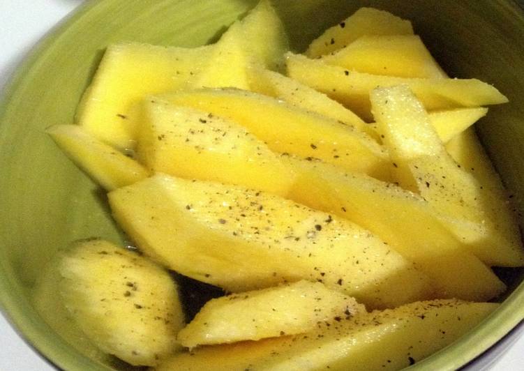 Easiest Way to Make Award-winning Salty Green Mango