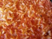 A picture of perfect red rice