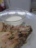 Bread of Tuna and Sesame dip