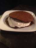 Double Chocolate zucchini Buckwheat Pancakes