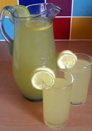 A picture of Vickys Agave Lemon-Limeade, GF DF EF SF NF.