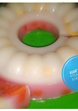 Foto resep Agar-agar pepaya pisang