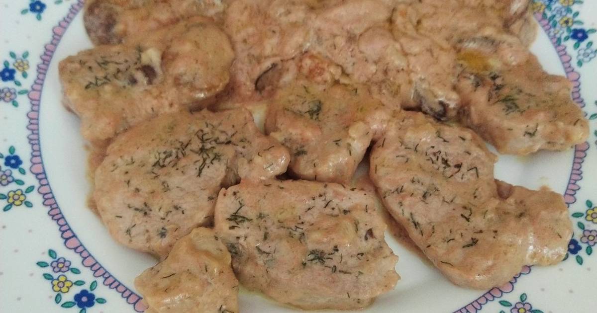 Solomillo de cerdo en salsa - 387 recetas caseras- Cookpad