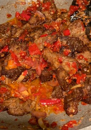 Foto resep Empal Pedas Sambal Honje