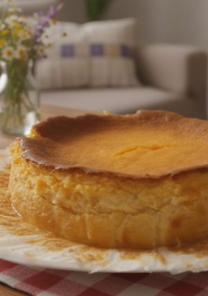 Una foto de Tarta de Queso Cottage
