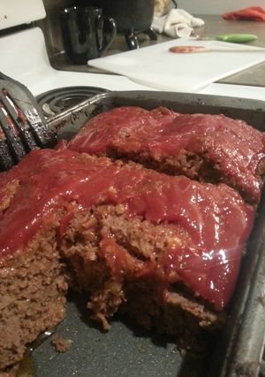 A picture of City slicker meatloaf - easy!!.