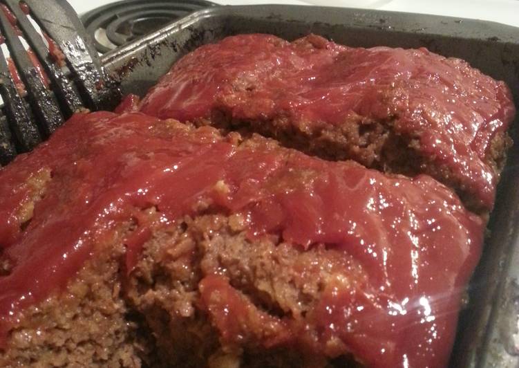 Recipe of Homemade City slicker meatloaf - easy!!