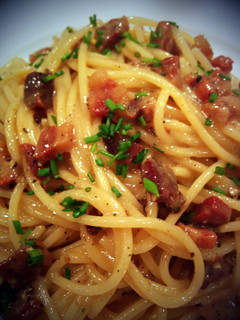 A picture of Carbonara.