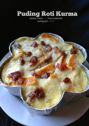 Foto resep Puding Roti Kurma