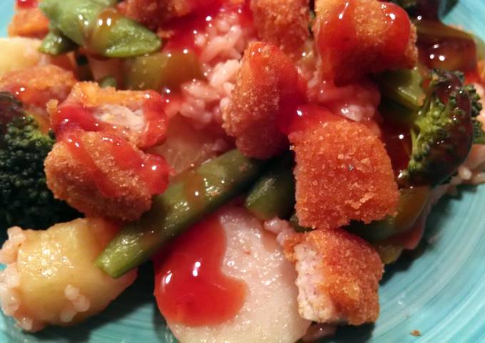 Lazy Sweet and Sour Chicken