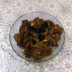 A picture of Dahi Ke Karela.