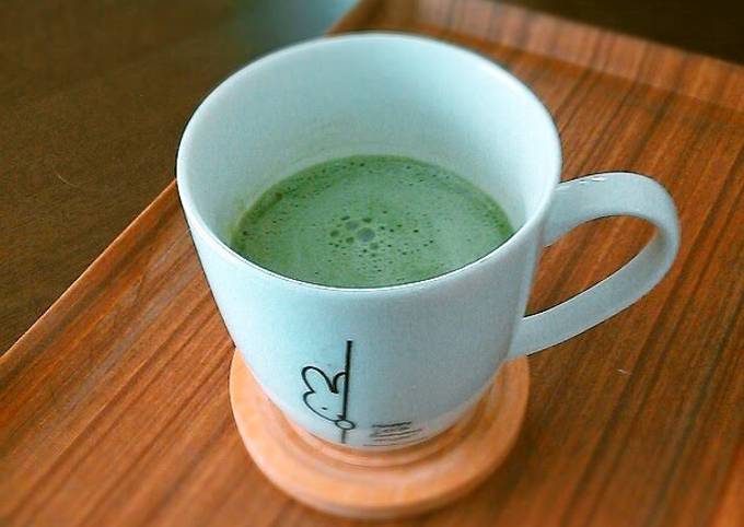 Simple Way to Prepare Speedy Low Calorie Matcha Latte For Dieters