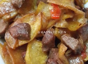 Foto resep Sambel Goreng Daging Kentang bumbu iris