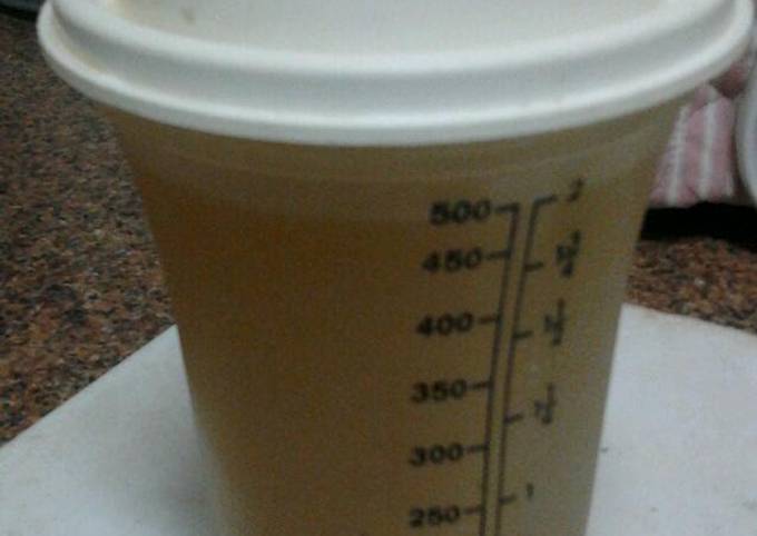 Steps to Make Super Quick Homemade Ladybirds Chicken stock