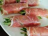 cucumber ham rolls