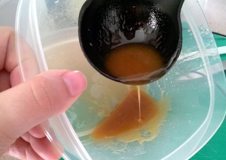 Recipe of Perfect homemade caramel syrup