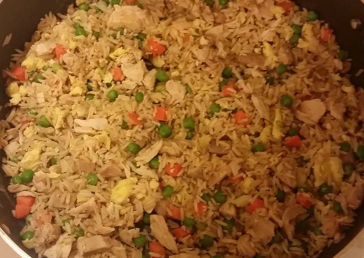 Simple Way to Make Super Quick Turkey Fried Rice