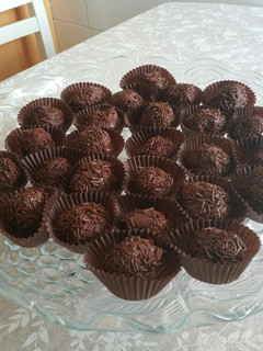 Una foto de Trufas de chocolate