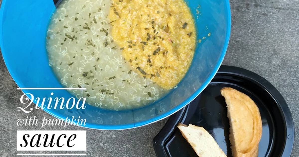  Resep  Quinoa  with pumpkin sauce mpasi 8 oleh Charmen 