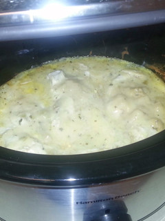 A picture of Crock Pot Freezer Meal Creamy Ranch Chicken.