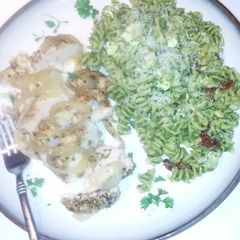 A picture of Mean Green Pesto Fusilli.