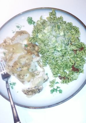 A picture of Mean Green Pesto Fusilli.