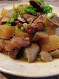 Meltingly Tender Beef Tendons and Daikon Radish